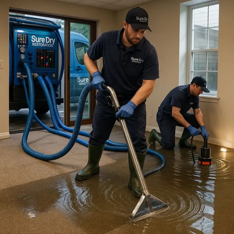 Water Extraction and Removal process in Woodward, IA